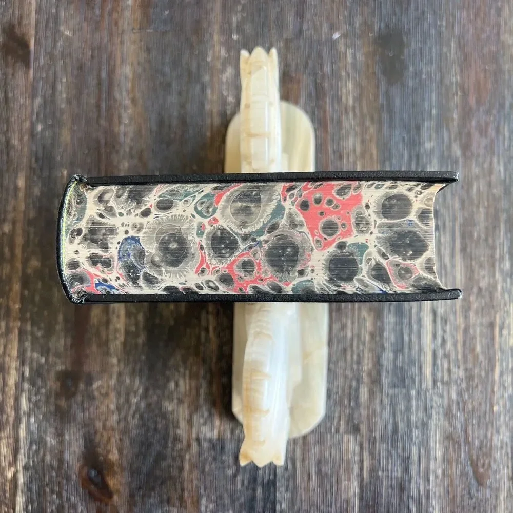 The Great Controversy Between Christ and Satan E.G. White Stone Marbling Edges